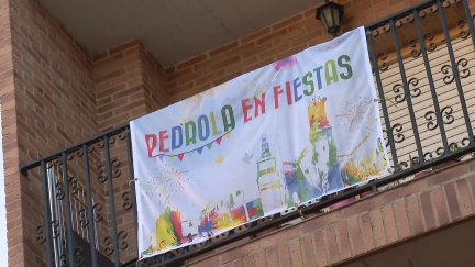 En Pedrola son alrededor de 3.500 habitantes que, en estas fechas, se duplican. / Aragón TV