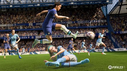 Fotograma de un partido femenino del videojuego FC, perteneciente a los 'eSports'. / Europa Press