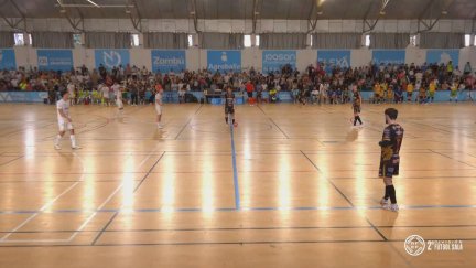 Una imagen del encuentro disputado este sábado en San Pedro del Pinatar.