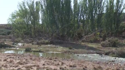 Daños por las fuertes lluvias en junio de 2025 en Almochuel