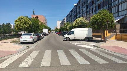 Nuevo aspecto de la calle Doctor Mabuse, en Valdespartera.