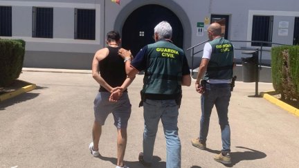 Detenidos en Andorra por robar 300.000 euros de cable de cobre del Nudo Mudéjar. / Guardia Civil