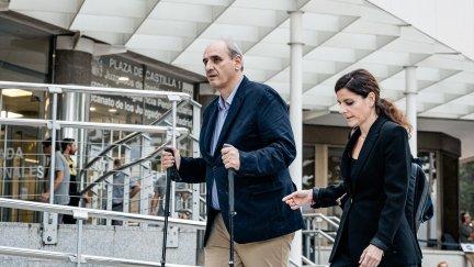 El empresario Juan Carlos Barrabés Cónsul a su salida de los Juzgados de Plaza de Castilla, a 15 de junio de 2026, en Madrid. / Europa Press.
