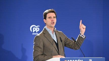 Ramón Celma ha sido reelegido presidente del PP de Zaragoza. / Ramón Comet / Europa Press