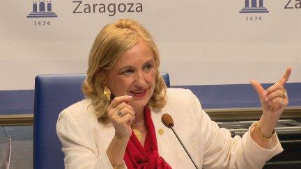 Rosa Bolea, rectora de la Universidad de Zaragoza. / ATV