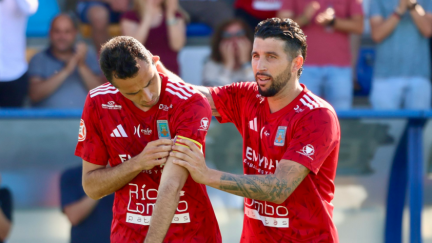 Imagen de un encuentro de la SD Tarazona de esta temporada.