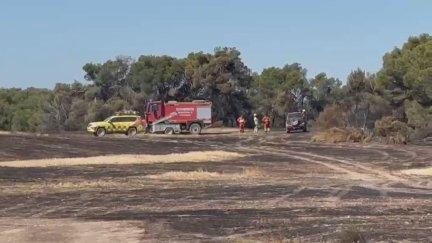 Este incendio deja 3.100 hectáreas calcinadas en la sierra de Alcubierre / Aragón TV