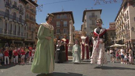 Teruel está ya inmersa en las Fiestas del Ángel. / Aragón TV