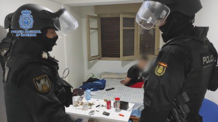 Imagen de una operación contra la banda DDP / Policía Nacional