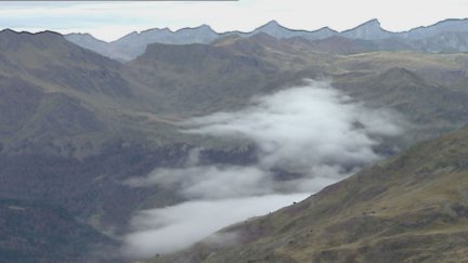 El Pico de la Raca, uno de los escenarios de los accidentes de montaña. / Aragón TV