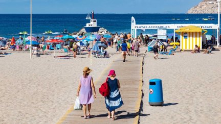 Playa de Benidorm. / Ayuntamiento de Benidorm