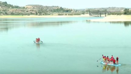 Imagen de archivo de paseos por el embalse de Mequinenza. / Aragón Noticias