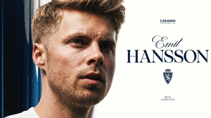 El Real Zaragoza incorpora a Emil Hansson