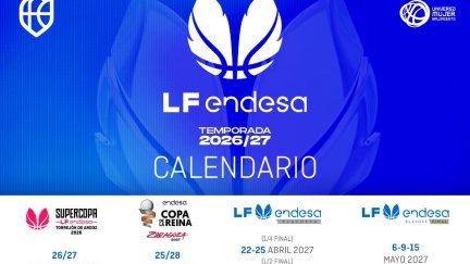 calendario de la Liga Femenina Endesa 2026-2027
