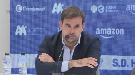 Rueda de prensa de Javier Sanz de Arce