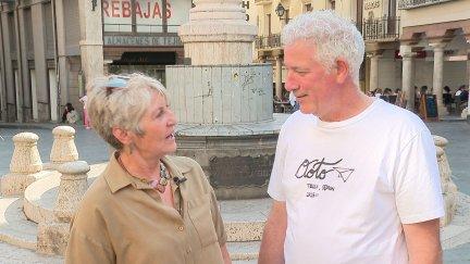Pilar Garcia y Javier Izquierdo, una historia de amor que se corona este sábado con la puesta del pañuelo al torico.