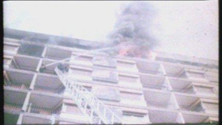 Foto de archivo de incendio en el Hotel Corona de Aragón, donde fallecieron 83 personas 113 resultaron heridas.