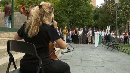 El acto ha tenido lugar en la plaza San Francisco de Zaragoza