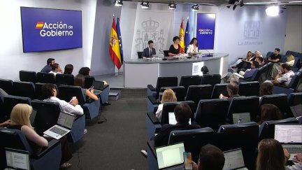 Rueda de prensa posterior al Consejo de Ministros, donde se ha aprobado este martes en segunda ronda el proyecto de Ley Orgánica de Medidas Integrales contra la Violencia Vicaria