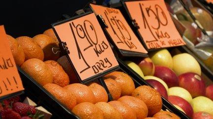 Puesto de fruta y verdura