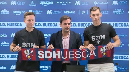 Presentación de Rafa Tresaco y Sergi Armero