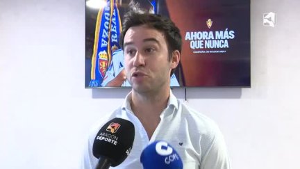 Hablamos con Enrique Novella sobre la campaña de abonados del Real Zaragoza.