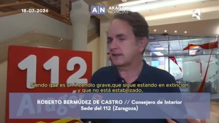 El consejero de Interior, Roberto Bermúdez de Castro, tras la reunión el Cecopi en la tarde de este sábado.