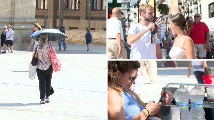 Las altas temperaturas no dan tregua en Aragón.