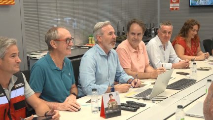 El Cecopi se ha reunido este domingo, día 19, para evaluar la situación del incendio de las Cinco Villas, ya estabilizado.
