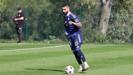 Lluís Llácer durante un encuentro con el Marbella.