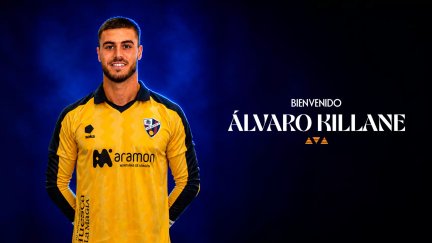 Álvaro Killane, nuevo guardameta de la SD Huesca.