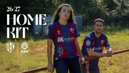 Nueva camiseta de la SD Huesca