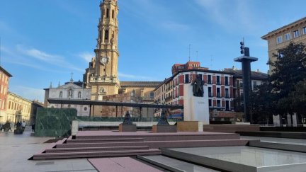 La reforma de la Fuente de Goya se licitará en unos meses.