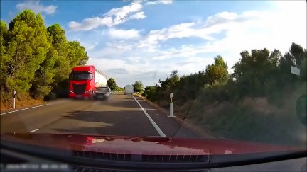 Investigado un conductor por conducción temeraria en Gurrea de Gállego