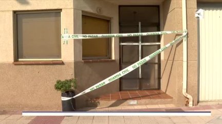 El domicilio de Javier Sánchez y Esther Latorre está precintado y la investigación está bajo secreto de sumario. / Aragón Noticias
