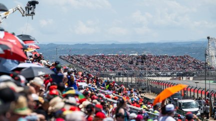 Gradas 1A y 7 del circuito de MotorLand