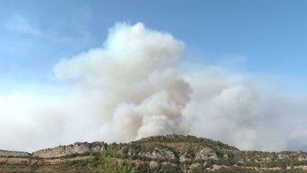 La detención se produjo este miércoles por un delito de incendio forestal