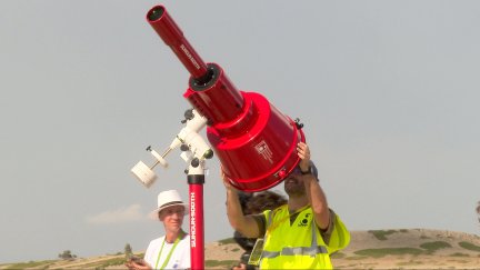 Científicos internacionales utilizaron la tecnología más avanzada para estudiar el eclipse.
