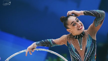 Alba Bautista gimnasia rítmica