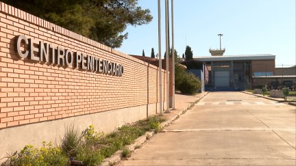Exterior del Centro Penitenciario de Zuera.