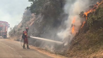 Se mantiene la cifra de 16.600 hectáreas afectadas e incluso, en alguna zona, el terreno se está enfriando.