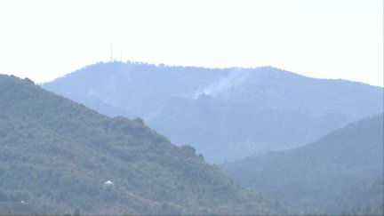 Zona cercana a Jaca donde el fuego ya da una tregua