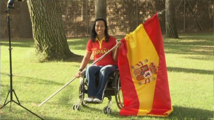 El 21 de agosto de 2012 conocíamos que la nadadora Teresa Perales sería la abanderada de la delegación española en la ceremonia de inauguración de los Juegos Paralímpicos de Londres 2012