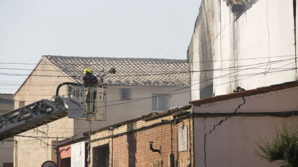 El incendio en el taller de Calatorao se produjo el 18 de agosto y se cobró dos vidas.