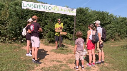El laberinto de Piedrafita de Jaca mide tres kilómetros y en su construcción se utilizaron 4.000 cipreses.