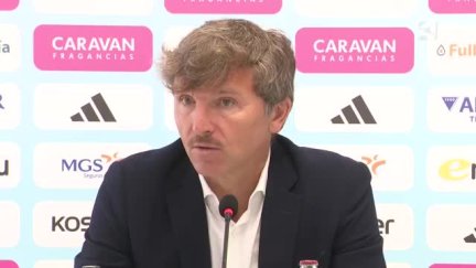 Lalo Arantegui en rueda de prensa
