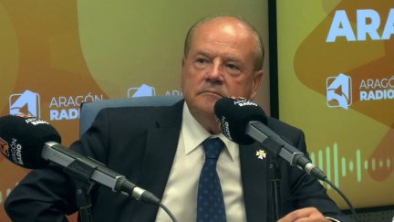 El hermano mayor de la Real Hermandad de San Juan de la Peña, esta mañana en el programa Buenos días de Aragón Radio.