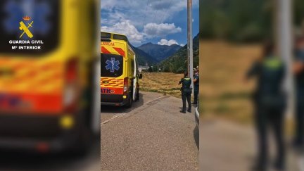 Imagen de archivo de un rescate en el Pirineo aragonés.