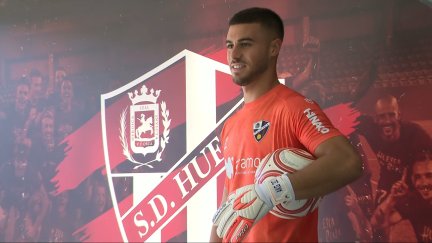 Álvaro Killane, nuevo portero de la SD Huesca