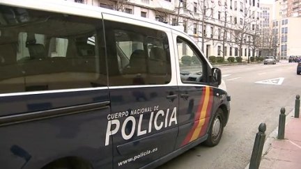 Una furgoneta de la policía en una imagen de archivo.